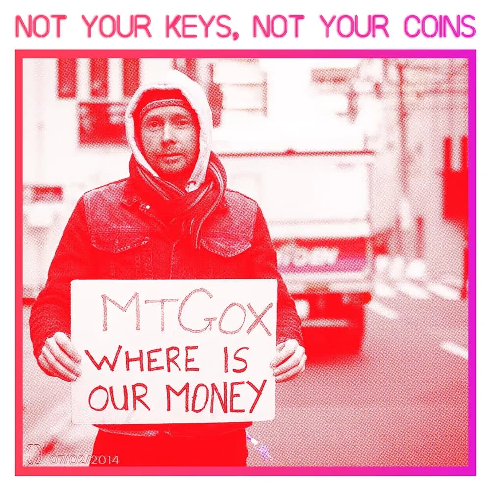 Exhibit #84 — NOT YOUR KEYS, NOT YOUR COINS